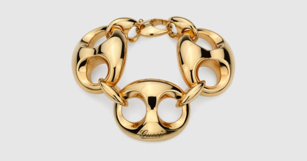 Gucci Marina Chain bracelet in gold-toned metal | GUCCI® SI
