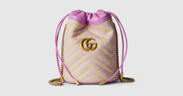 Gucci yellow bucket bag sale