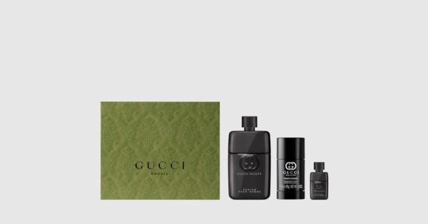 Gucci black cheap gift set