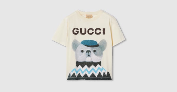 Gucci Brand good New Kids T shirt size 5