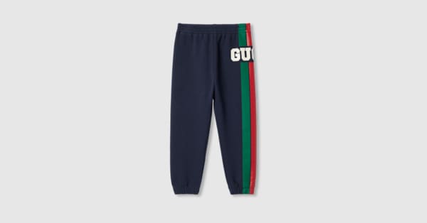GUCCI / トラックパンツ キッズ ブルー GUCCI / トラックパンツ キッズ ブルー Gucci Kids ストライプ