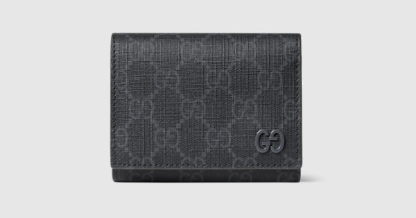 ◇グッチ◇769225/レザー/GGスプリーム/コンパクトウォレット/折り財布 ◇グッチ◇769225/レザー/GGスプリーム/コンパクトウォレット/折り財布