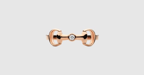 【ピンクの猫】グッチGUCCI 139.5 ホースビット ダイヤモンド ピンクの猫】グッチGUCCI 139.5 ホースビット ダイヤモンド