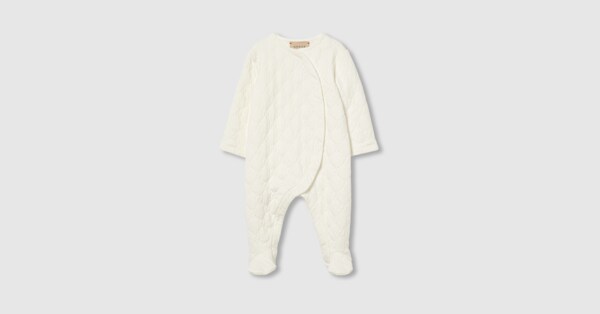 ベビー〕GGコットン パデッド ワンピースホワイト | GUCCI公式