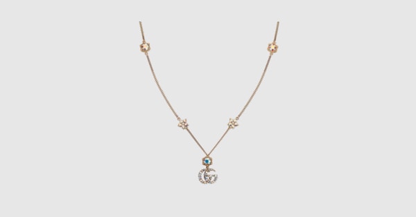 GUCCI ダブルGネックレス グッチ シルバージュエリーダブルG ネックレス | GUCCI® JP