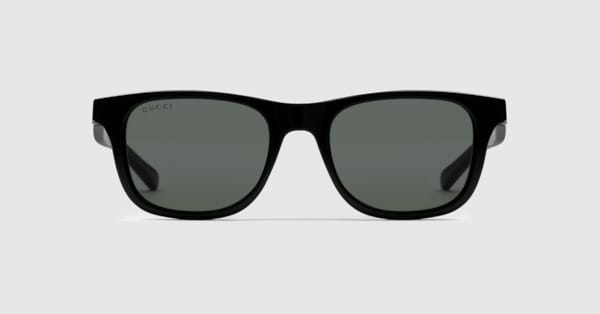 Square frame sunglasses in black GUCCI MX