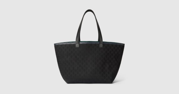 Gucci Totissima medium tote bag in black Original GG canvas GUCCI Canada