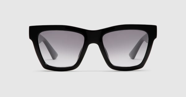 Cat eye sunglasses in black | GUCCI® UK