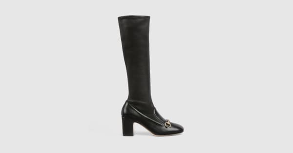 Gucci womens knee high boots 2025
