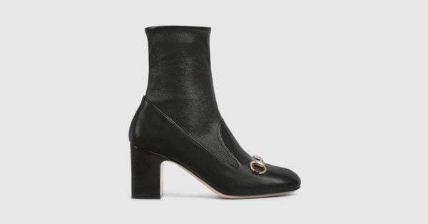 Women's Designer Ankle Boots | Black/Brown | GUCCI® SI Women's Designer Ankle Boots | Black/Brown | GUCCI® SI