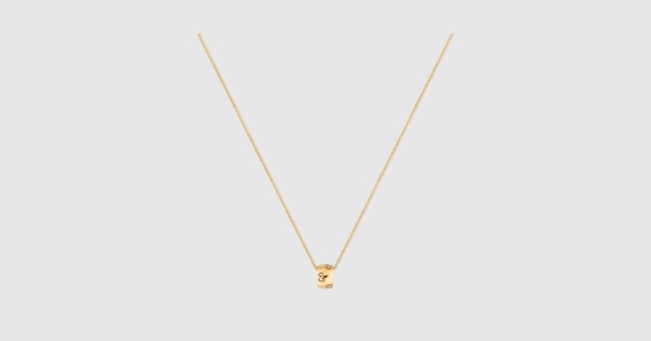 25新作 GUCCI アイコン 18K GG ネックレス イエローゴールド オンライン限定 GGランニング 18K ネックレス 18K イエロー