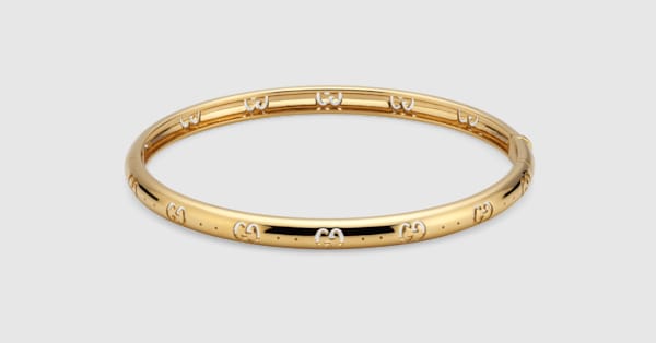 アイコン〕GG 18K ブレスレット ・18K イエローゴールド | GUCCI公式