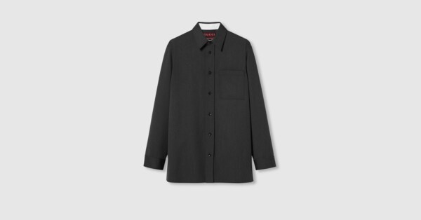 GUCCI エンブロイダリー ウールニット タイ GUCCI - GUCCI エンブロイダリー付ニット 未使用の通販 by こ