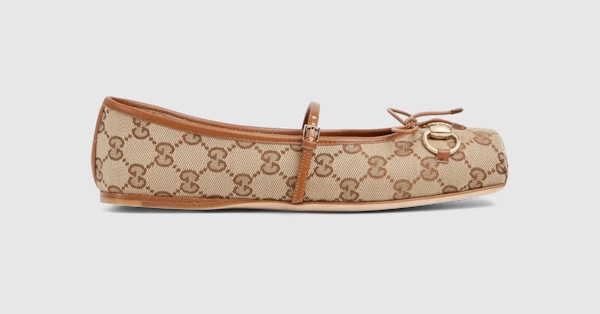 GUCCI - グッチ GUCCI GGマーモント レザー フラット バレエ