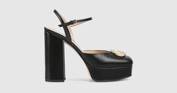 Gucci outlet platform shoes