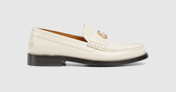 GUCCI ホワイト ローファー Women's Horsebit 1953 loafer in white leather | GUCCI® US