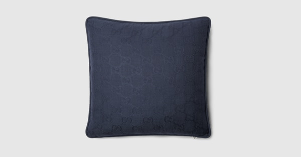 GUCCI クッション GGヴィスコース クッション ・ブルー | GUCCI公式