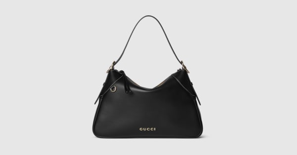 GUCCI Gg emblem leather shoulder bag ショルダーバッグ 815217_AAEC2_1000_001_087_0000