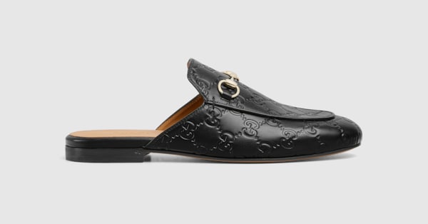 【関税&送料込】Gucci Gg Fabric Slippers GUCCI - SLIPPER WITH FABRIC CLAMP SUPREME GG - Eleonora Bonucci