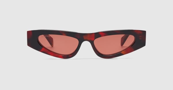は*な様 GUCCI キャットアイ サングラス グッチ キャットアイフレーム サングラス おすすめ | GUCCI公式