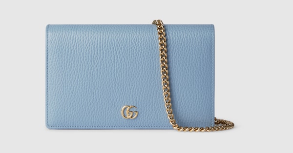 Light blue gucci marmont sale