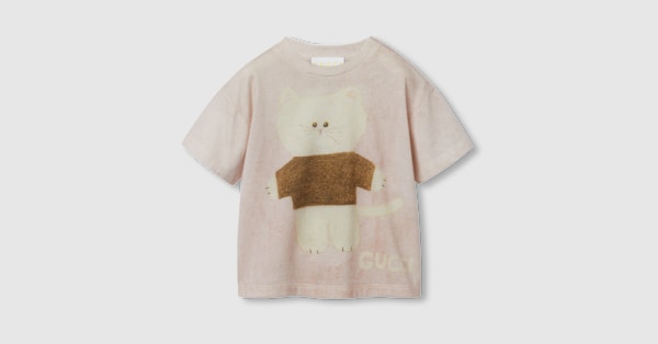 GUCCI - GUCCI KIDS KIDS コットン バンブープリント Tシャツ GUCCI KIDS KIDS コットン バンブープリント Tシャツ