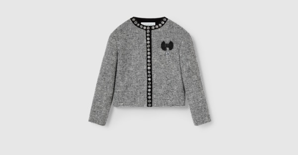 GUCCI グッチ ジャケット 18AW エンブロイダリーボアデニム