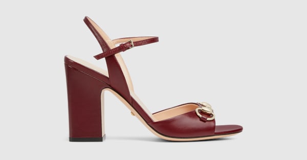 Designer High Heel Sandals | Block Heel Sandals | GUCCI® US