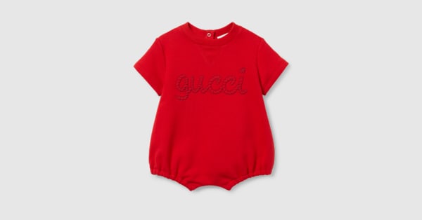 【訳あり】希少 GUCCI グッチ 子供用ワンピース コーデュロイ 赤 4 GG 訳あり】希少 GUCCI グッチ 子供用ワンピース コーデュロイ 赤 4 GG