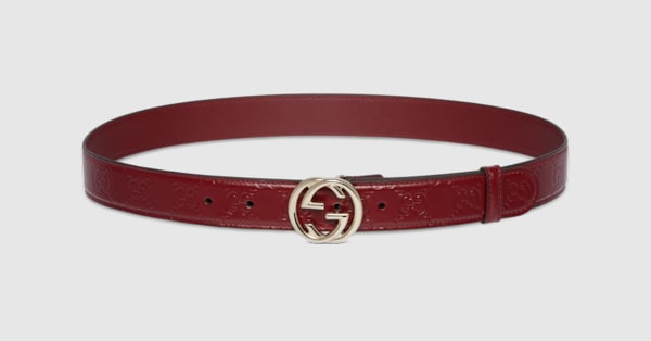 Gucci Belt with Interlocking G buckle