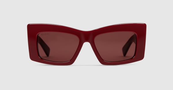 ♪♪GUCCI グッチ  アイウェア サングラス 赤系 グッチ GUCCI サングラス レディース メンズ （レッド） -アウトレット