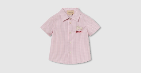 GUCCIチルドレンシャツ GUCCI チルドレン 最新デザイン コットンTシャツ150 スカーフ