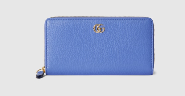 日本限定 ダブルG ジップアラウンドウォレット ピンク インテリア