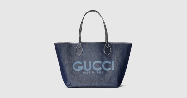 グッチ トーティッシマ〕ミディアム リバーシブル トートバッグ