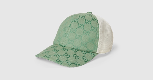 GUCCI キャップ GUCCI ロゴ付き ナイロン ベースボールキャップブラック | GUCCI公式
