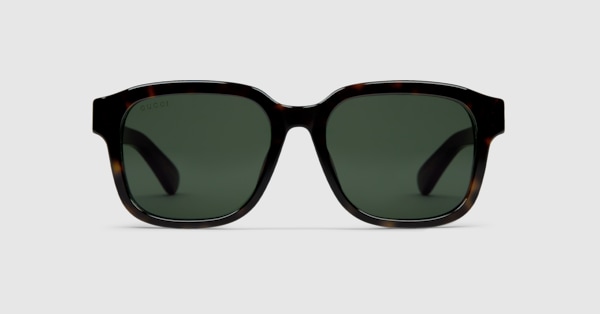 サングラス GUCCI GG Low Nose Bridge Square Sunglasses GG1830SK 001 Gucci GG1830SK 001 Sunglasses - US