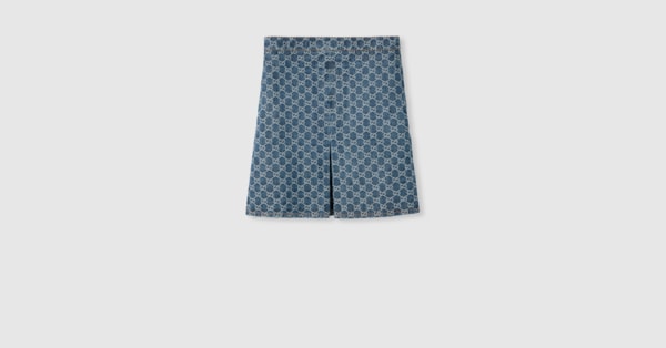 美品・希少】GUCCI GG柄 スカート 36 S タイガーボタン