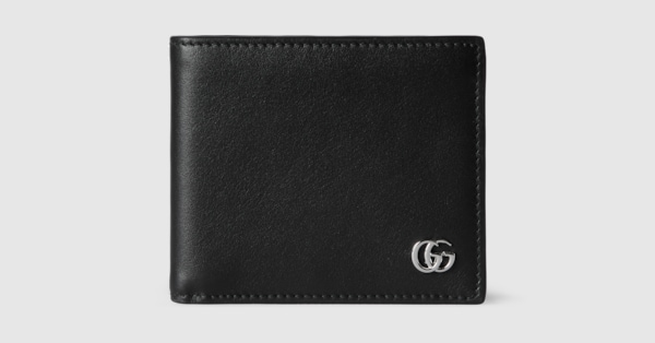 GUCCI / 財布 グッチ GUCCI 三つ折り財布 レディース GGマーモント ブラック