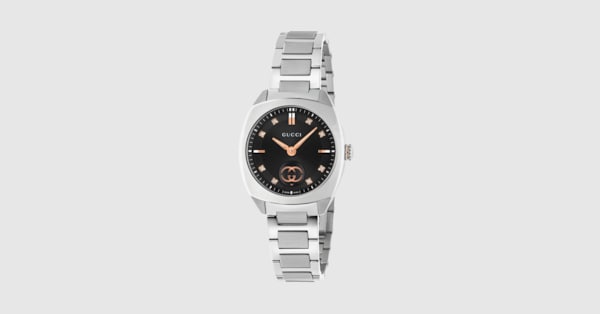 Gucci Interlocking watch, 29mm in steel | GUCCI® US