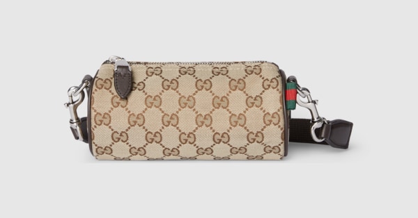 Gucci GGパターン ポーチ ベージュ/ブラウン - メルカリ