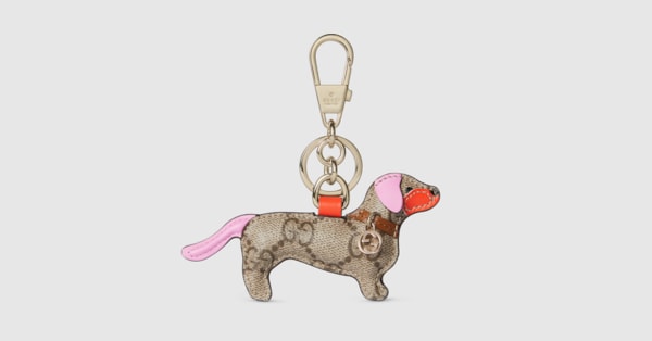 GUCCI ☆犬型バッグチャーム GUCCI】グッチ オウル ドッグ シェイプ バッグチャーム 送料込