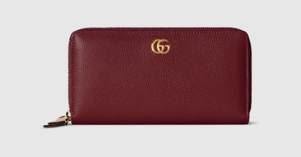 2020年購入　ダブルGジップアラウンドウォレット ダブルG バイカラー ジップアラウンドウォレット ・トープ