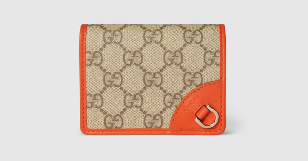 国内発 GUCCI GGエンブレムミニバイフォールドウォレット 24-25AW 新作 グッチ GGエンブレム ミニ ウォレット モノグラム