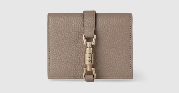 グッチ ジャッキー 1961〕スモールウォレット ・トープ レザー | GUCCI公式