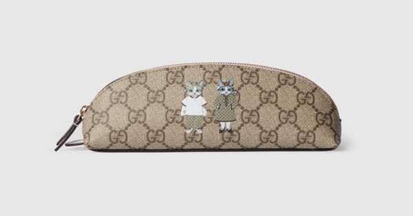 GUCCI x ヒグチユウコ 国内買付 プリントGG ヘアバンド 日本限定 日本限定 ヒグチユウコ プリント GG ヘアバンド ベージュ