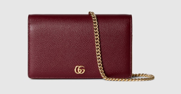 【極美品】 Gucci 長財布 ダブルG コンチネンタルウォレット レッド 497985_AAE5F_6259_001_100_0000