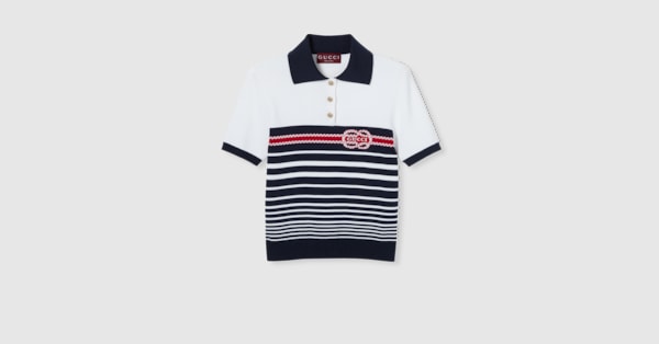 レディース ハイブランド ニットポロシャツ | GUCCI公式