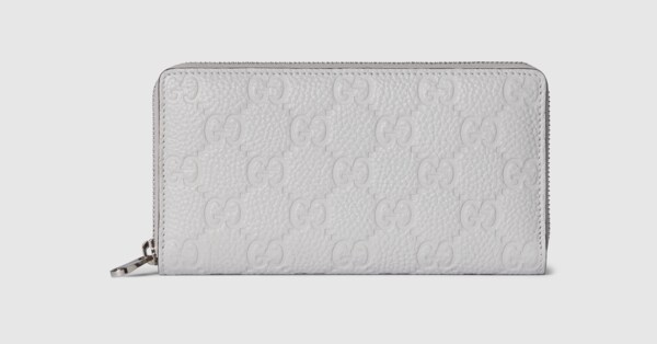 グッチ インプリント〕日本限定 ジップアラウンドウォレット ・ライト
