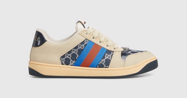 スクリーナー〕GG クリスタル ウィメンズ スニーカー ・GGクリスタル