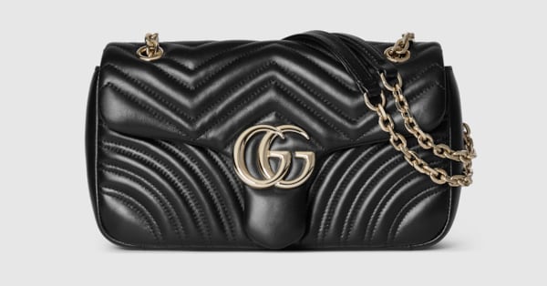 ■極美品■GUCCI 550618 オフディア ショルダーバッグ マーモント グッチ ショルダーバッグ レディース GGマーモント スーパーミニ